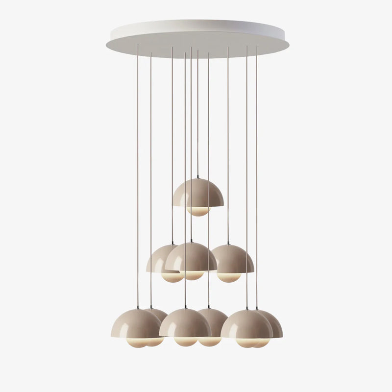 Duo Dome Chandelier