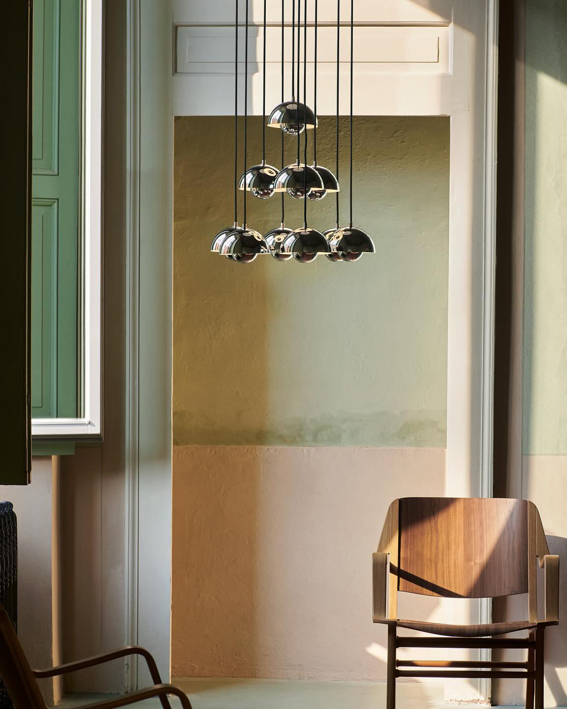 Duo Dome Chandelier