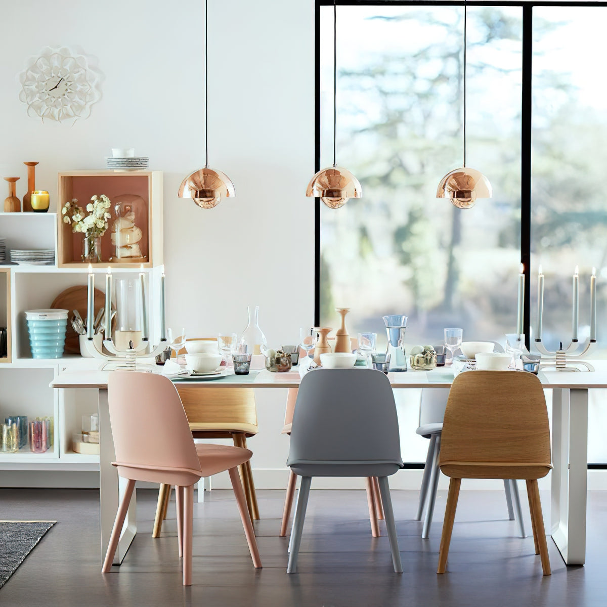 Duo Dome Pendant Light