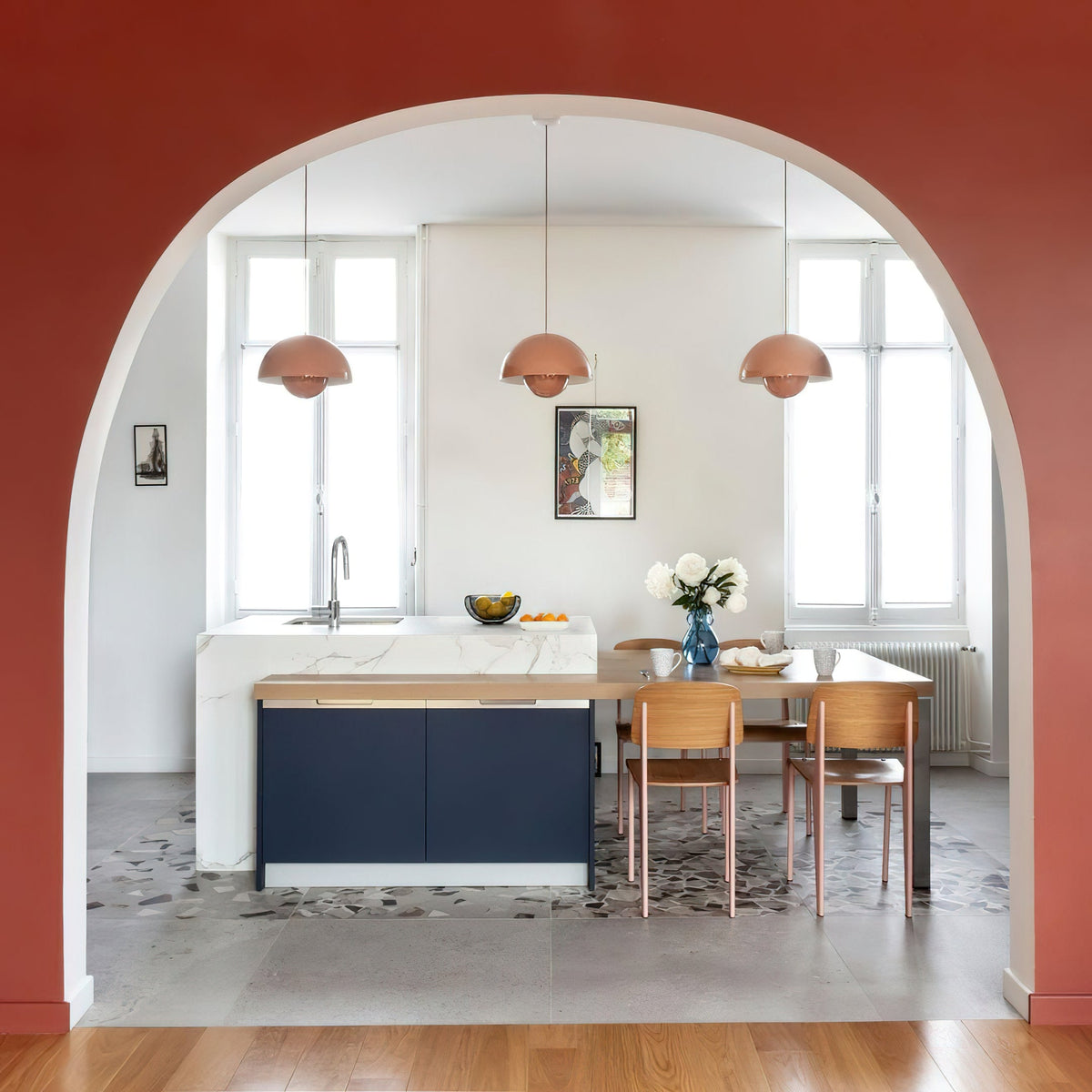 Duo Dome Pendant Light