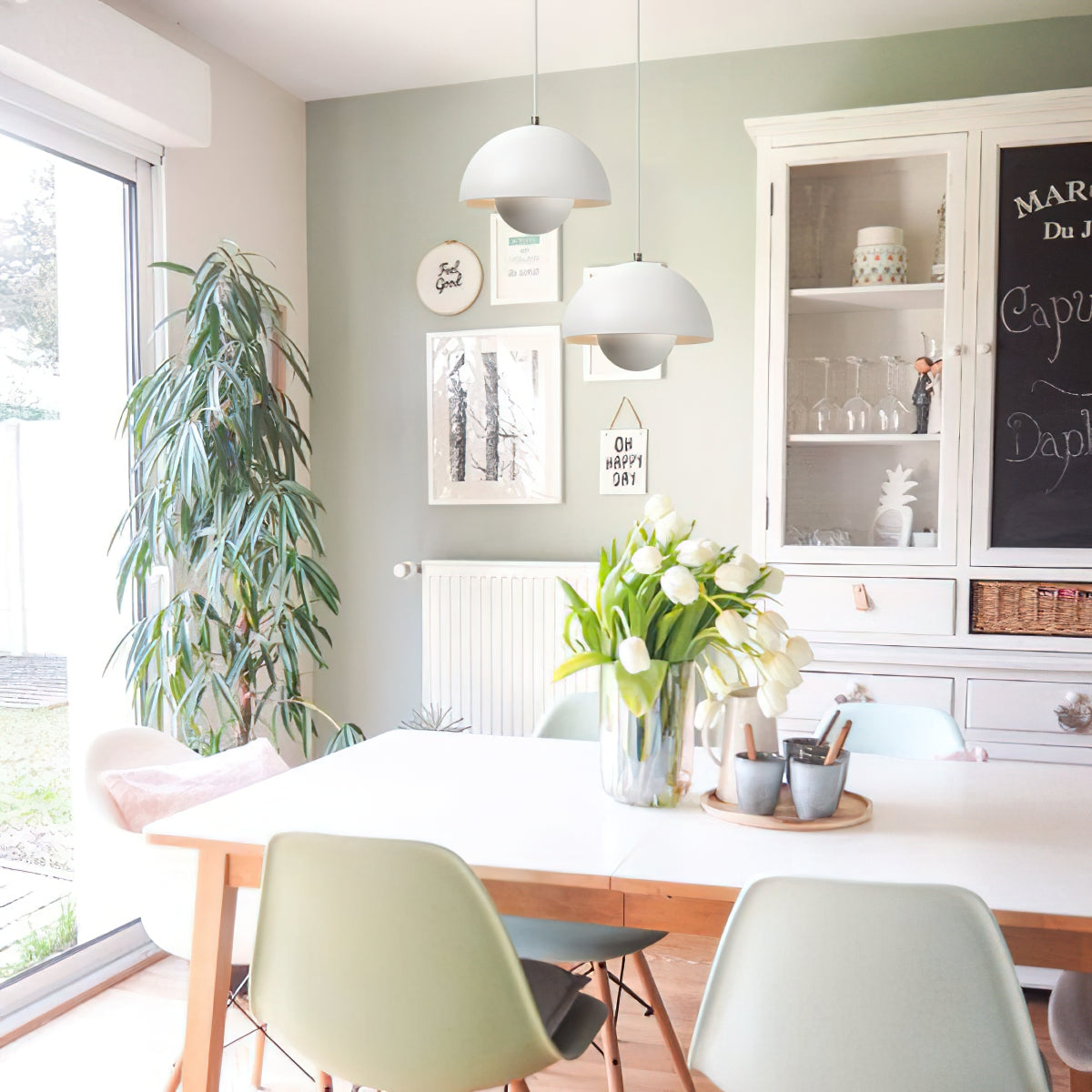 Duo Dome Pendant Light