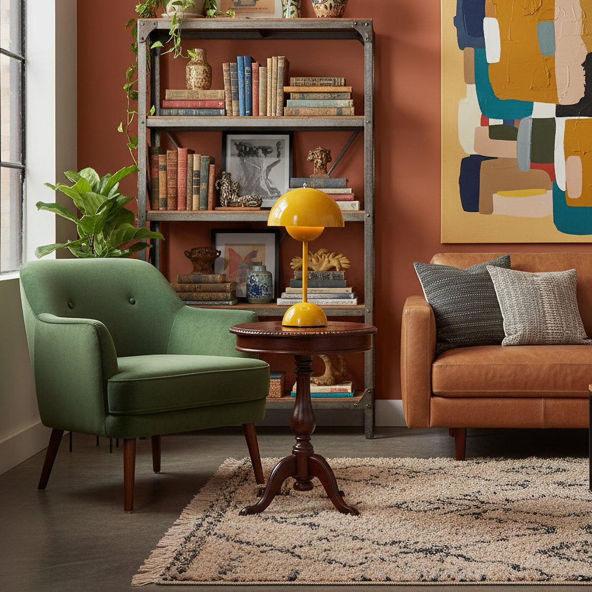 Duo Dome Portable Table Lamp