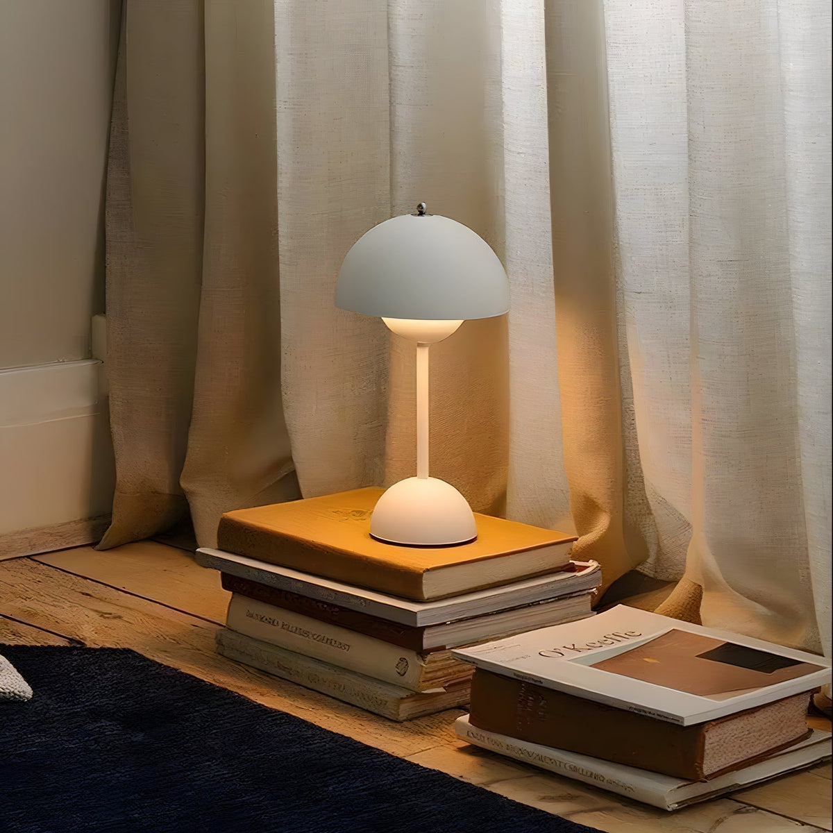 Duo Dome Portable Table Lamp