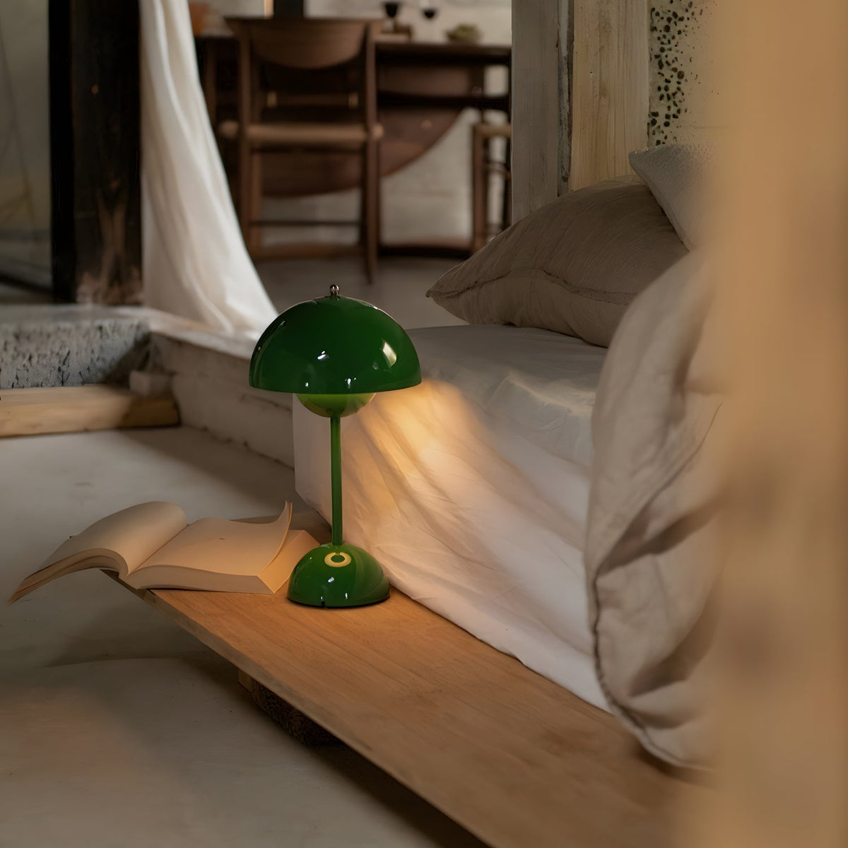 Duo Dome Portable Table Lamp