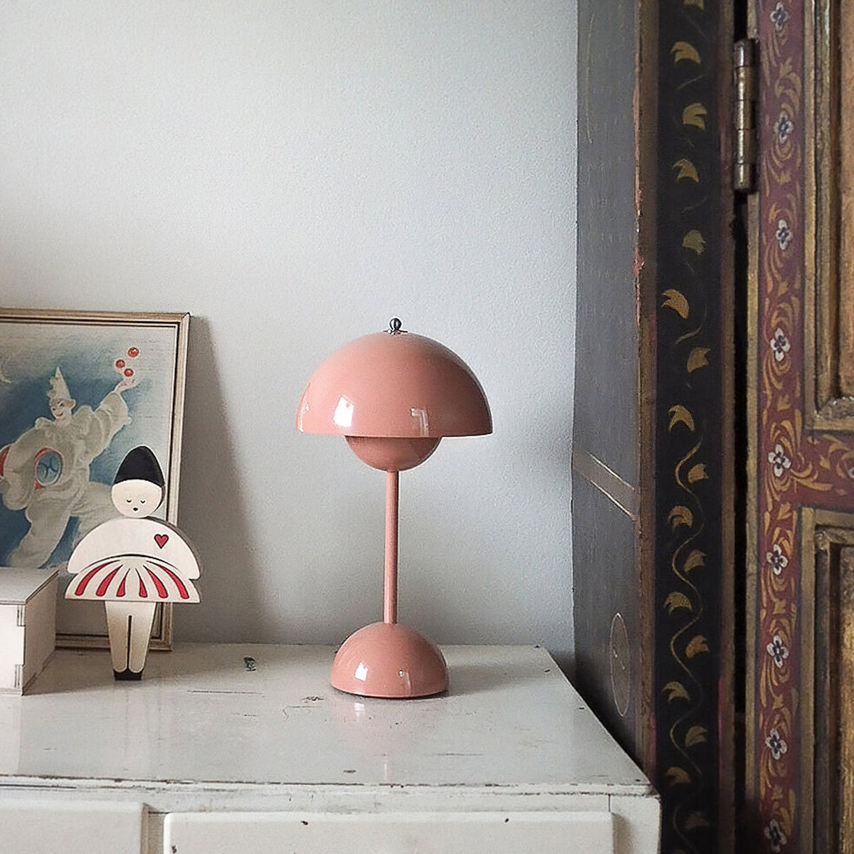 Duo Dome Portable Table Lamp