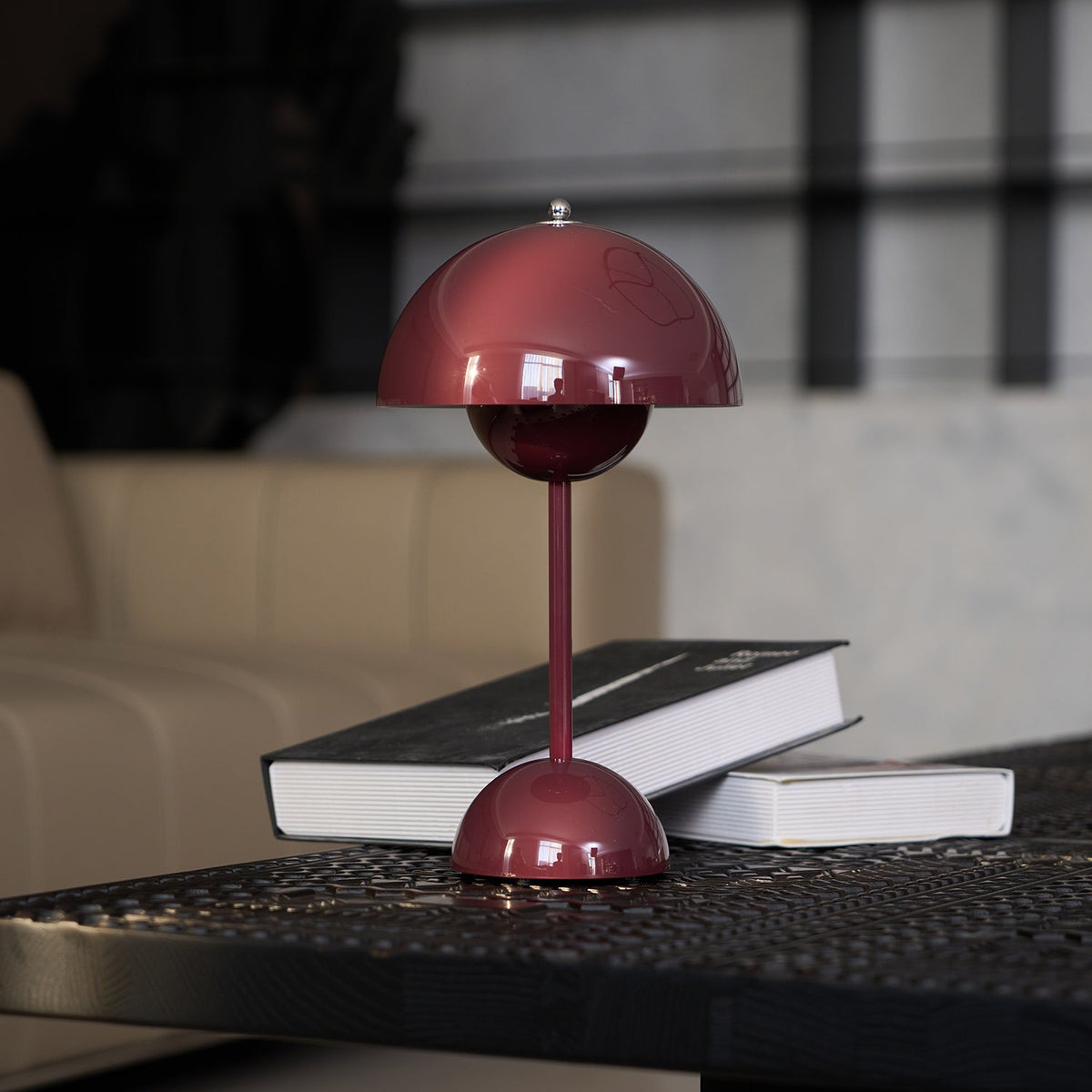 Duo Dome Portable Table Lamp