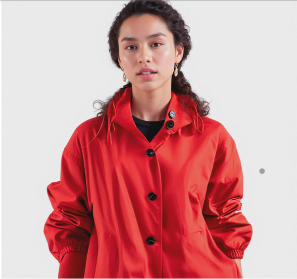 Viktoria Women’s Waterproof Rain Jacket - Stylish & Protective Ideal for Adventures