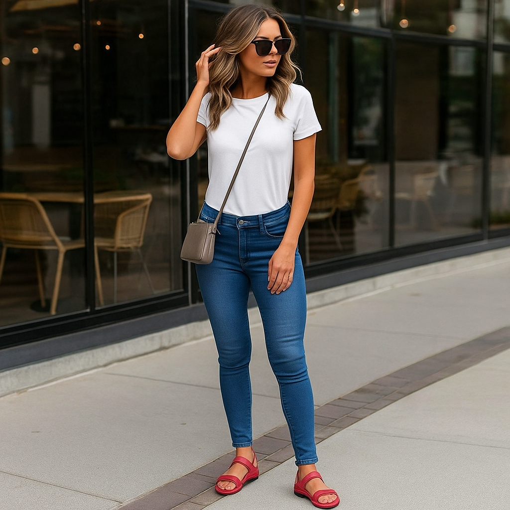 Ivy Flat Strap Sandals for Women