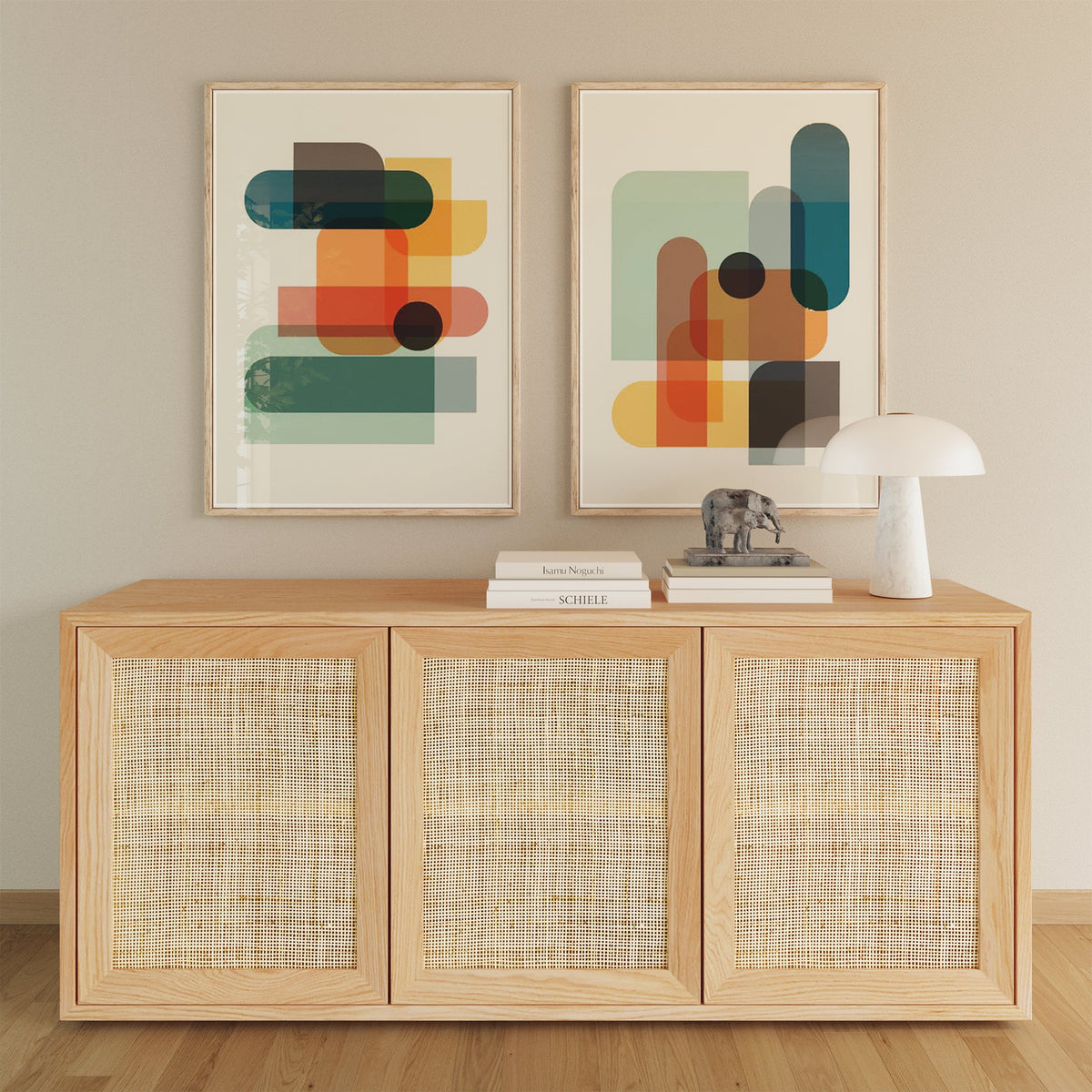 Tate 76" Sideboard, Oak