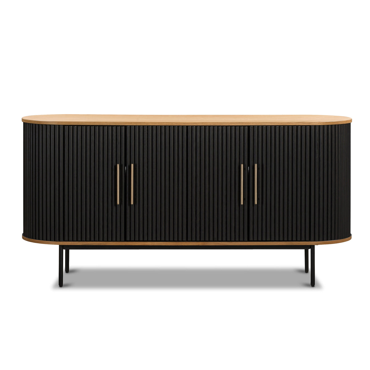 Noir 65" Sideboard, Black