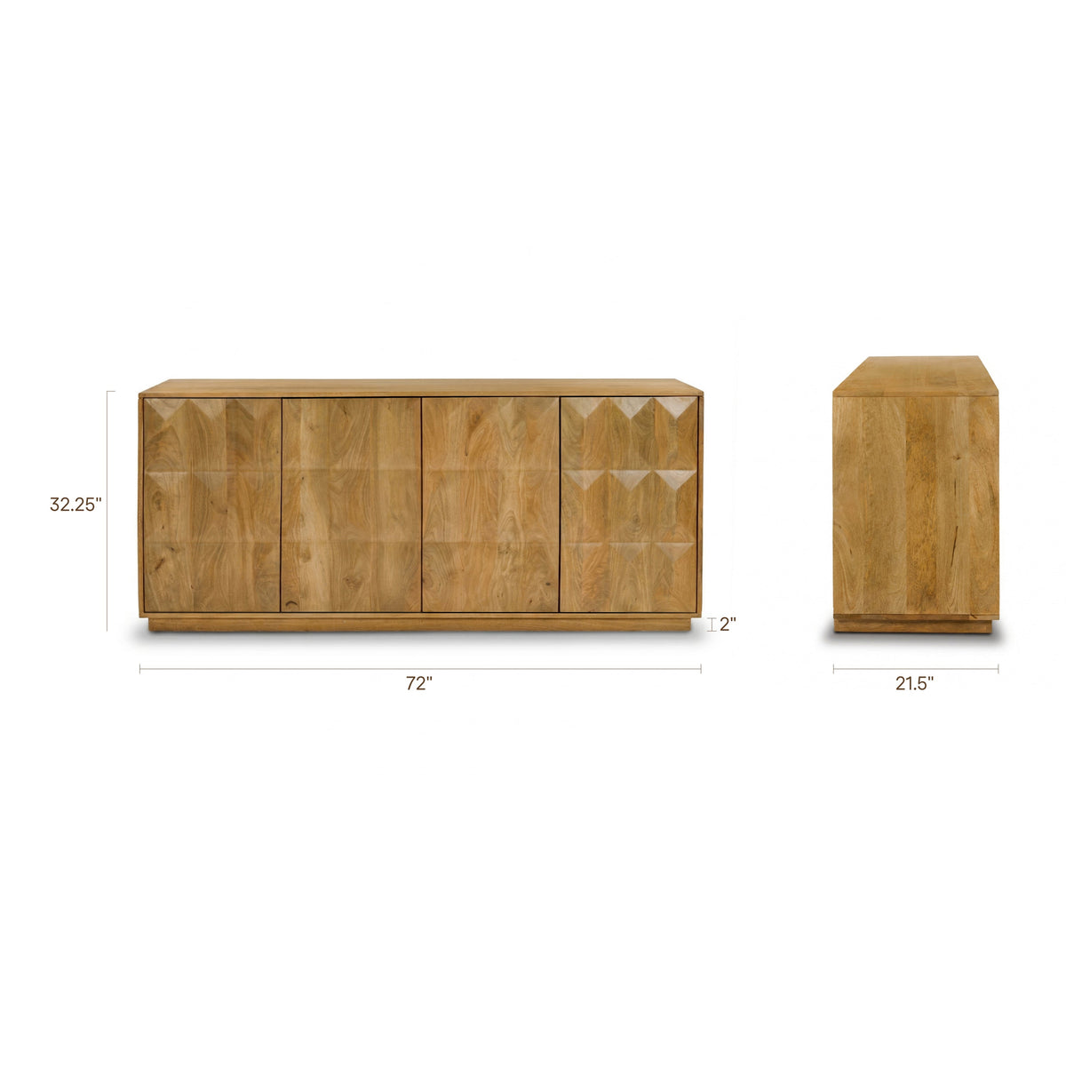 Laso Sideboard (72"), Natural