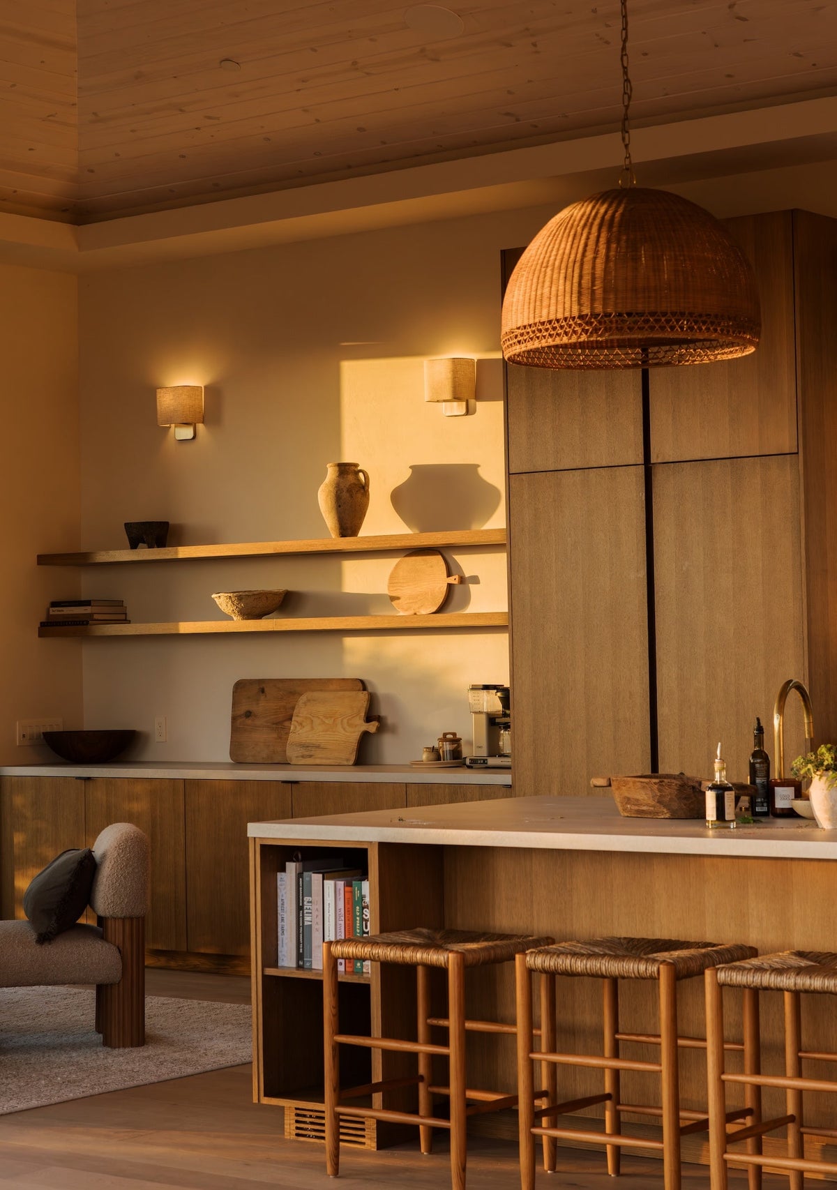 Marea Wicker Pendant