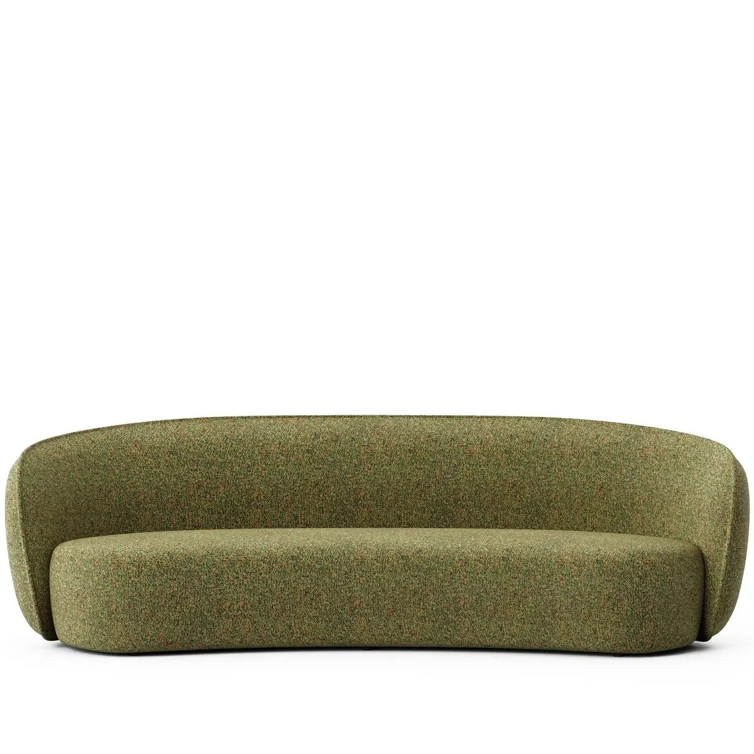 Minimalist Fabric Curved 4 Seater Sofa POD