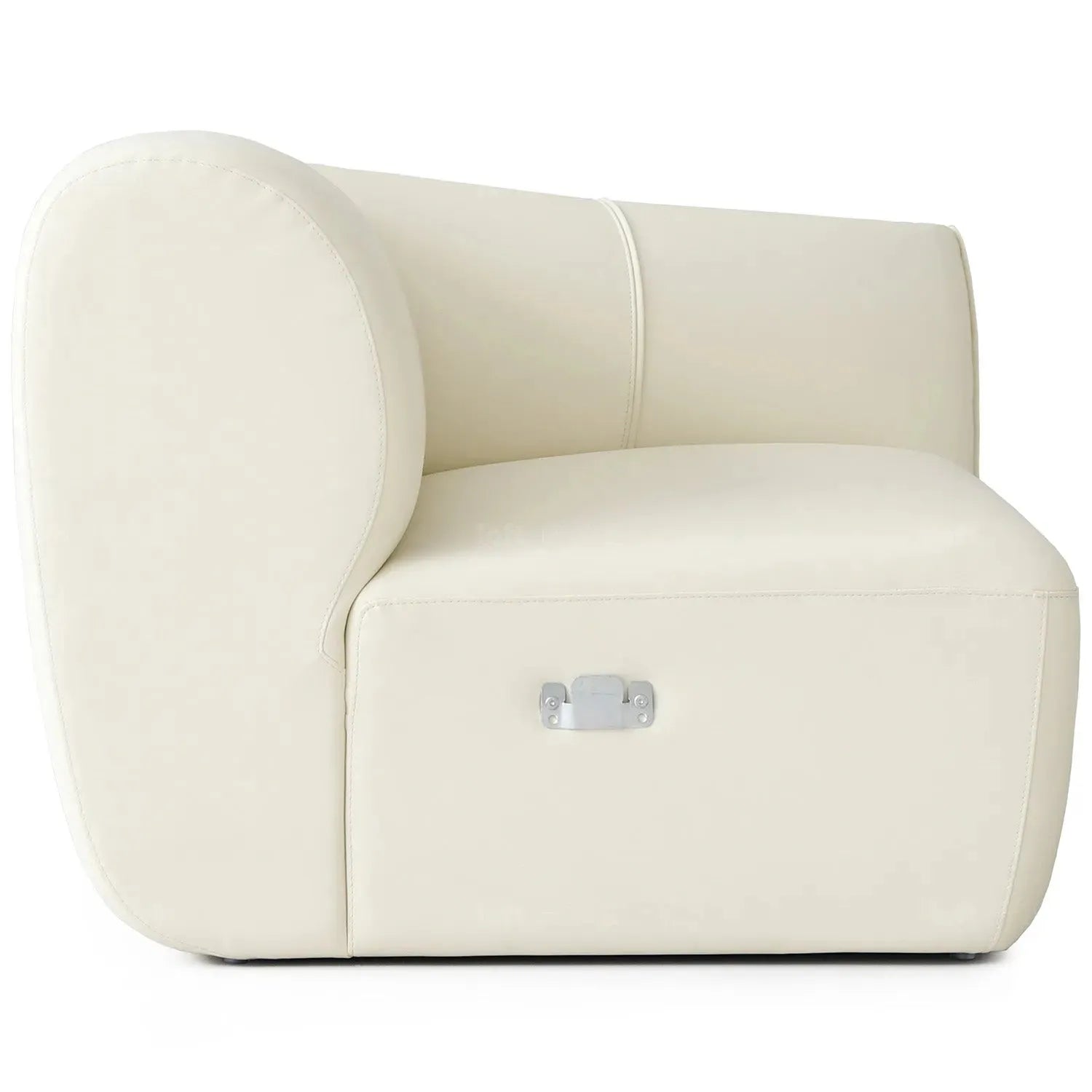 Modern Mixed Weave Fabric Modular Corner 1 Seater Sofa PETALS