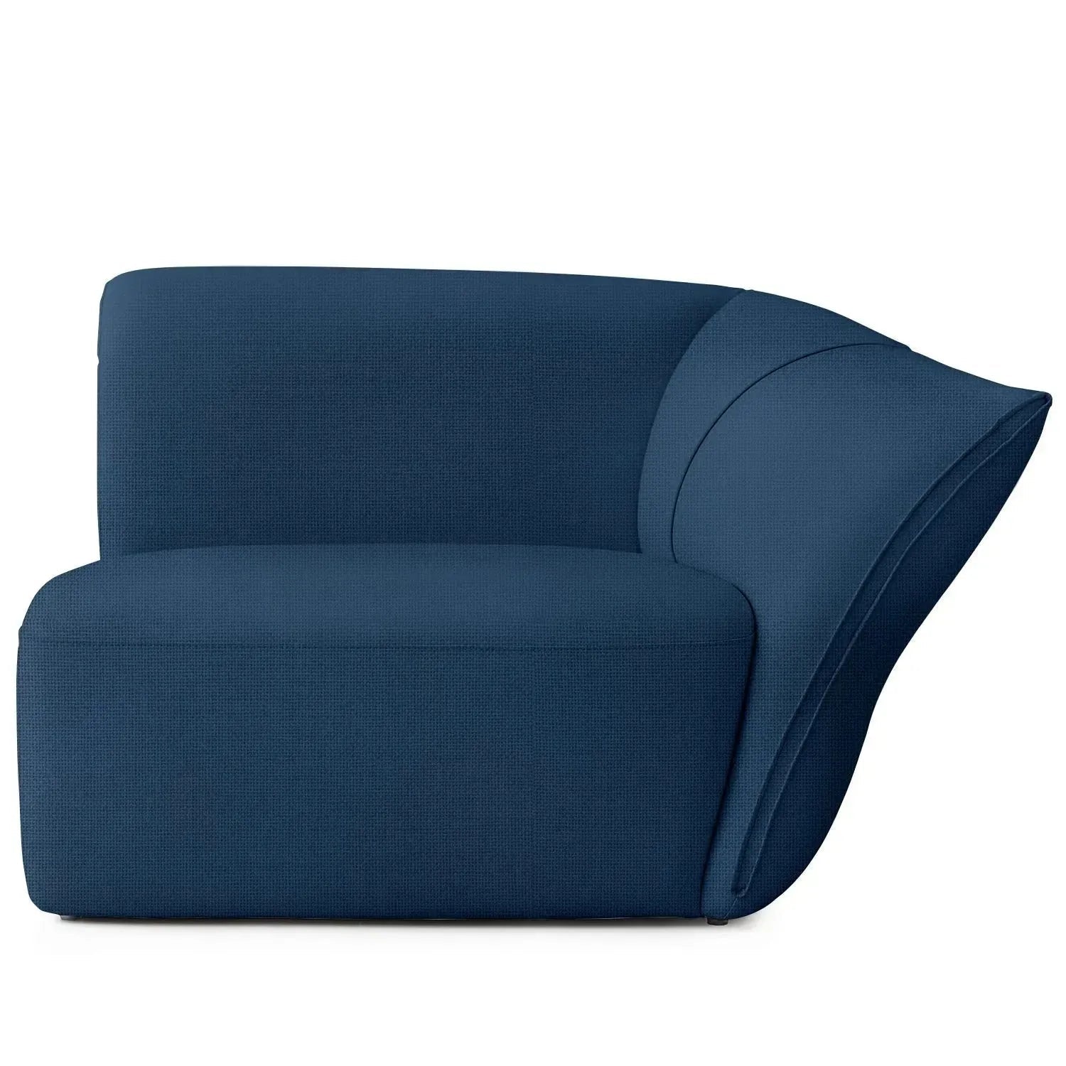 Modern Mixed Weave Fabric Modular Corner 1 Seater Sofa PETALS