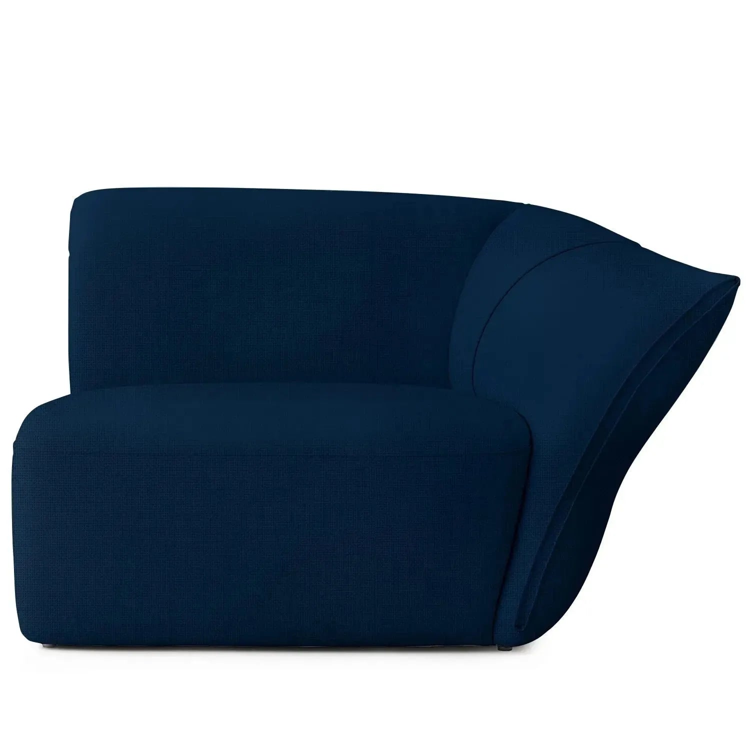 Modern Mixed Weave Fabric Modular Corner 1 Seater Sofa PETALS
