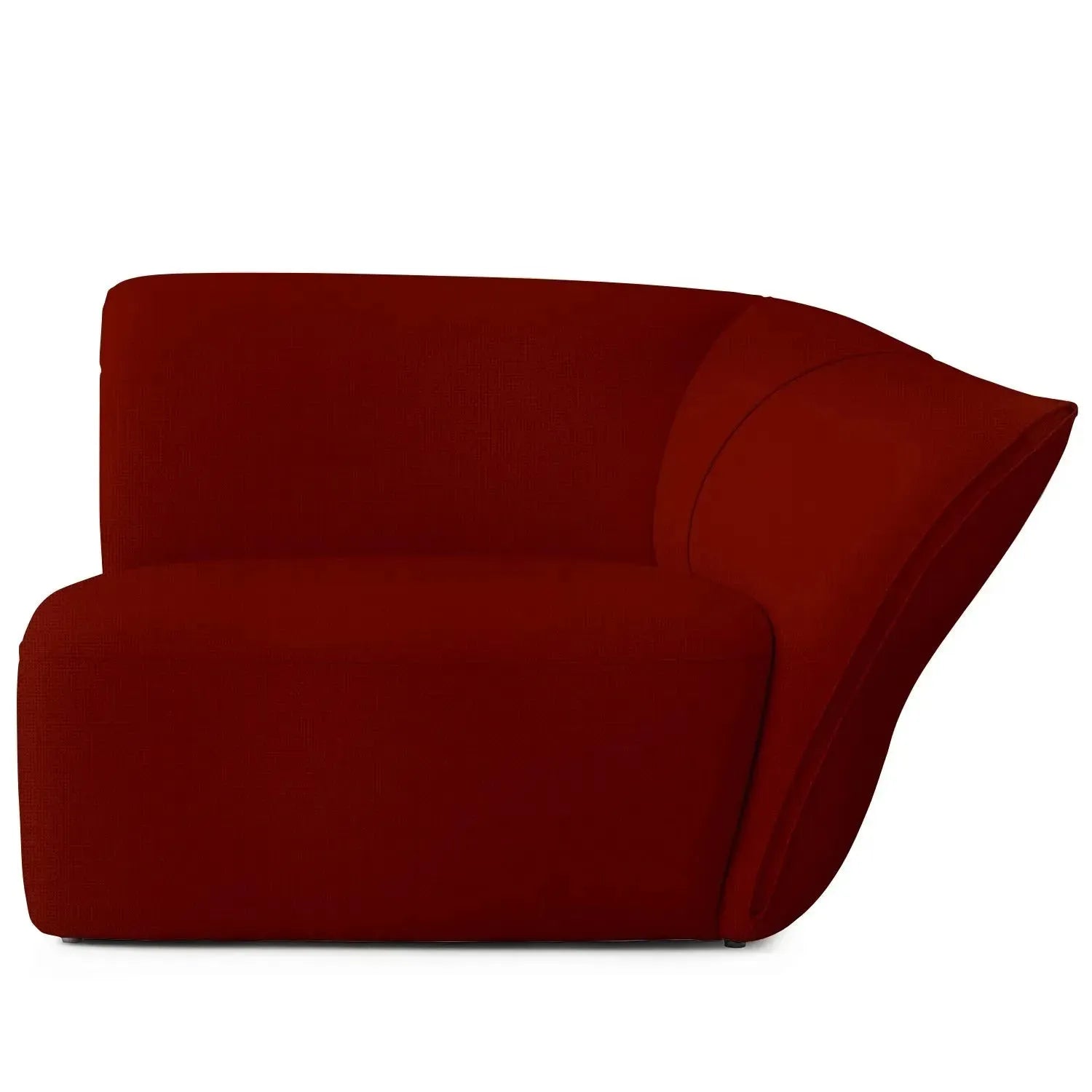 Modern Mixed Weave Fabric Modular Corner 1 Seater Sofa PETALS