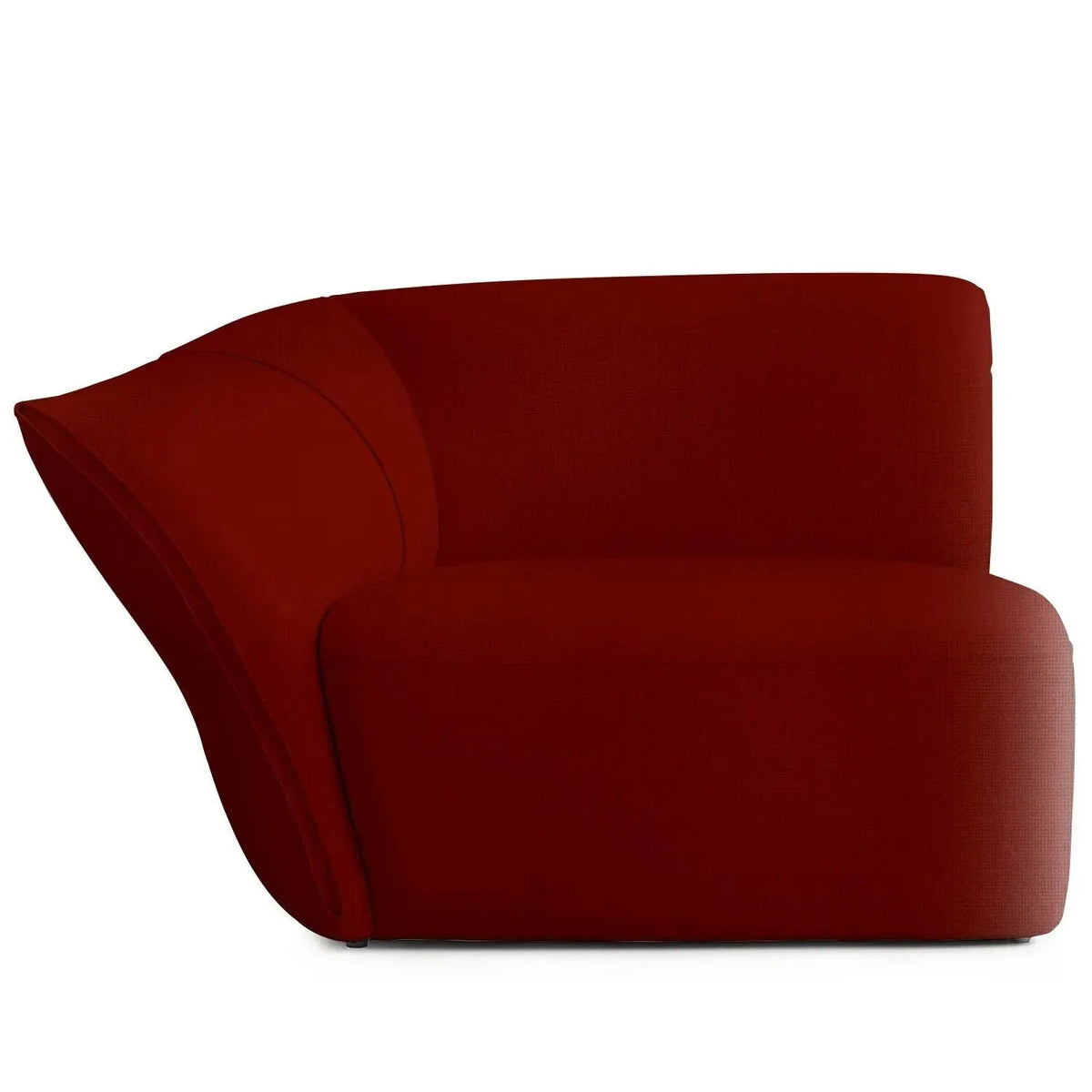 Modern Mixed Weave Fabric Modular Corner 1 Seater Sofa PETALS