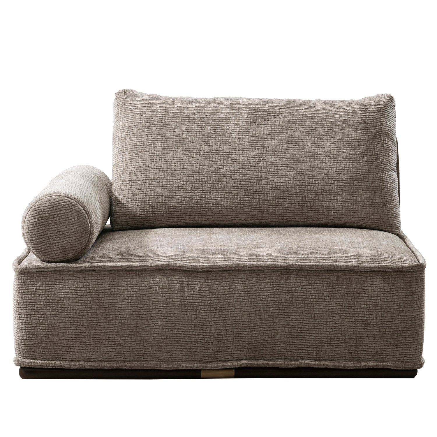 Modern Corduroy Velvet Fabric Modular Corner 1 Seater Sofa CORDY