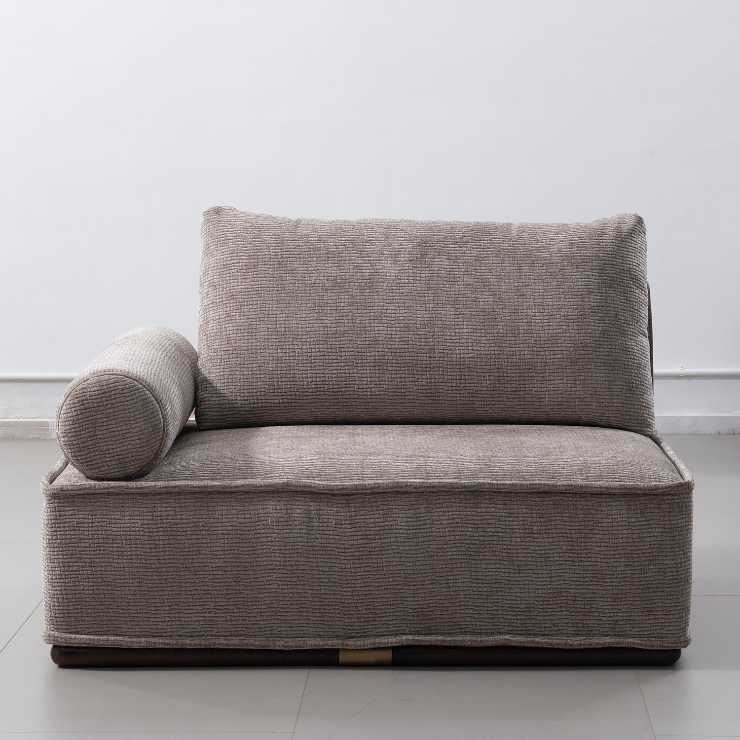 Modern Corduroy Velvet Fabric Modular Corner 1 Seater Sofa CORDY