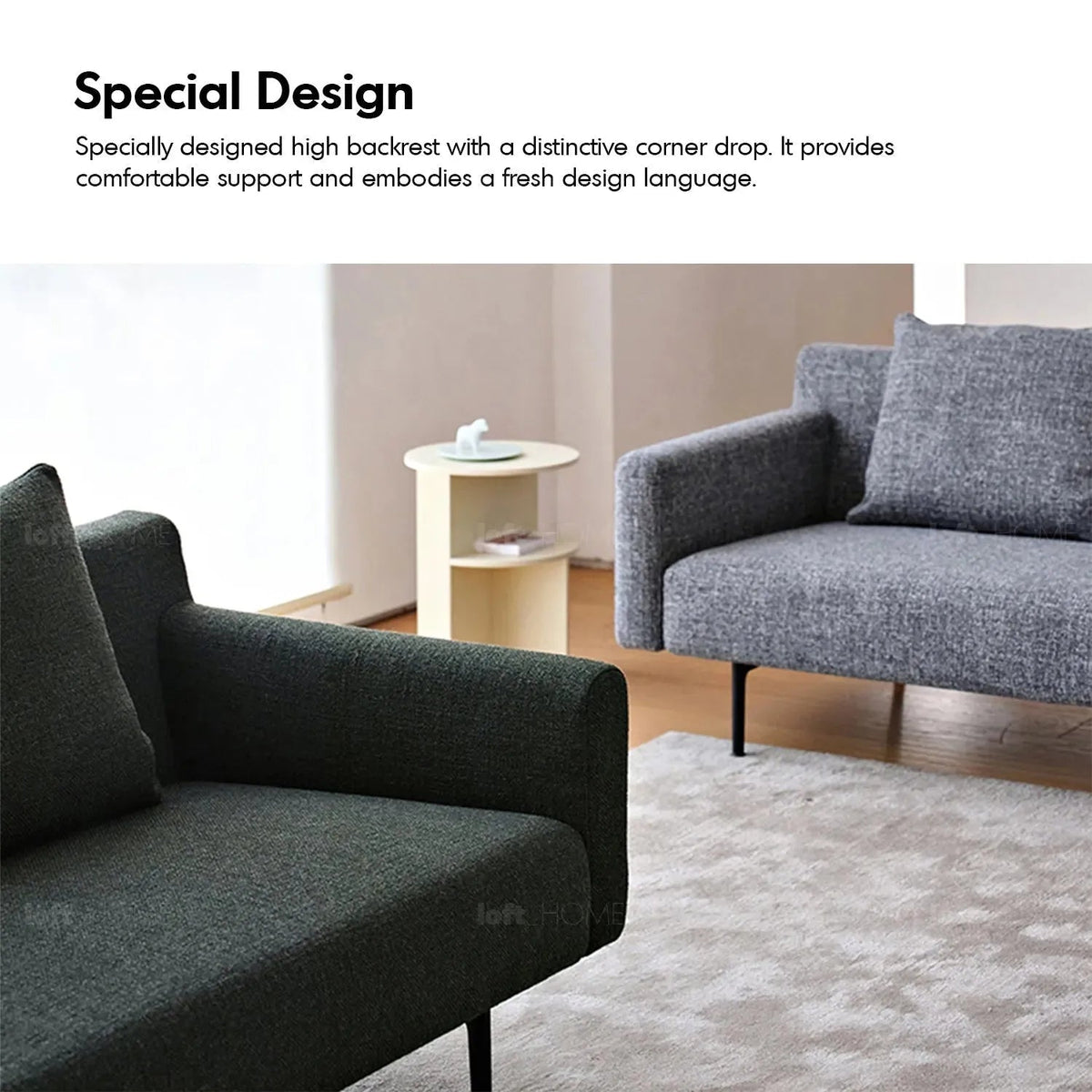 Minimalist Fabric 3.5 Seater Sofa ANN