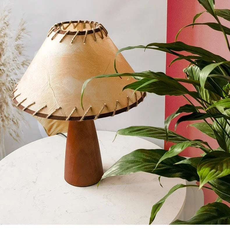 Francesca Solid Wood Table Lamp
