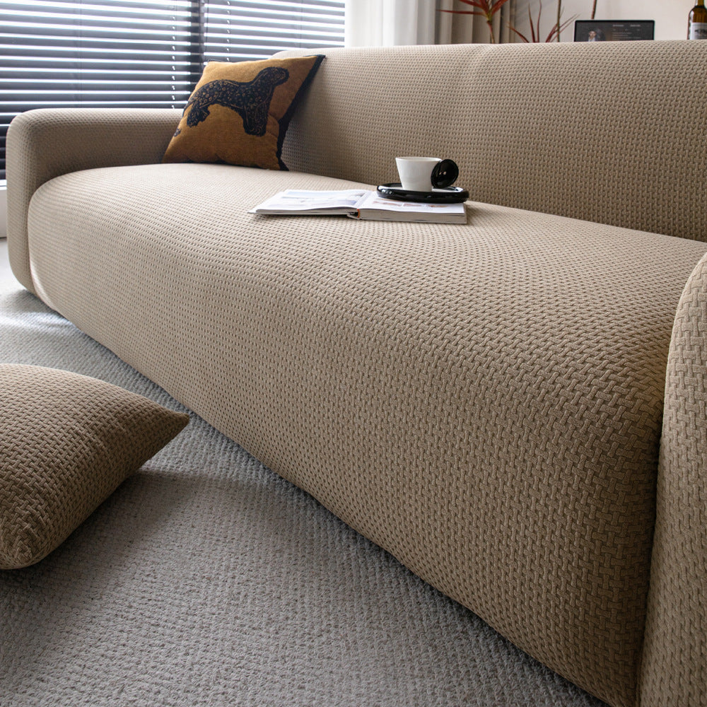 Jacquard Velvet Ultra-Stretch Sofa Couch Slipcover