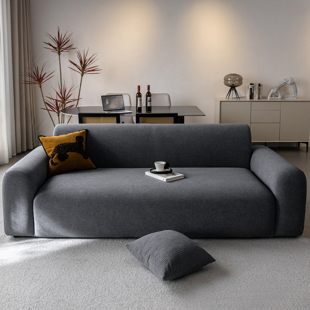 Jacquard Velvet Ultra-Stretch Sofa Couch Slipcover