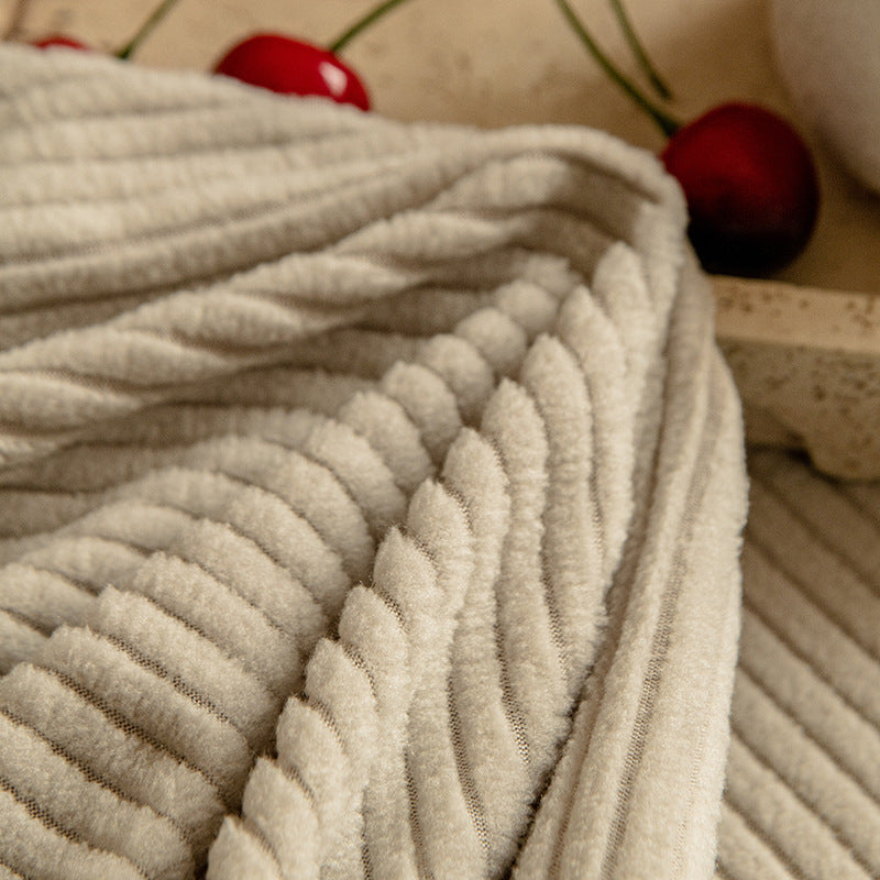 Fine-Ribbed Corduroy Stretch Sofa Cushion Cover Couch Slipcover