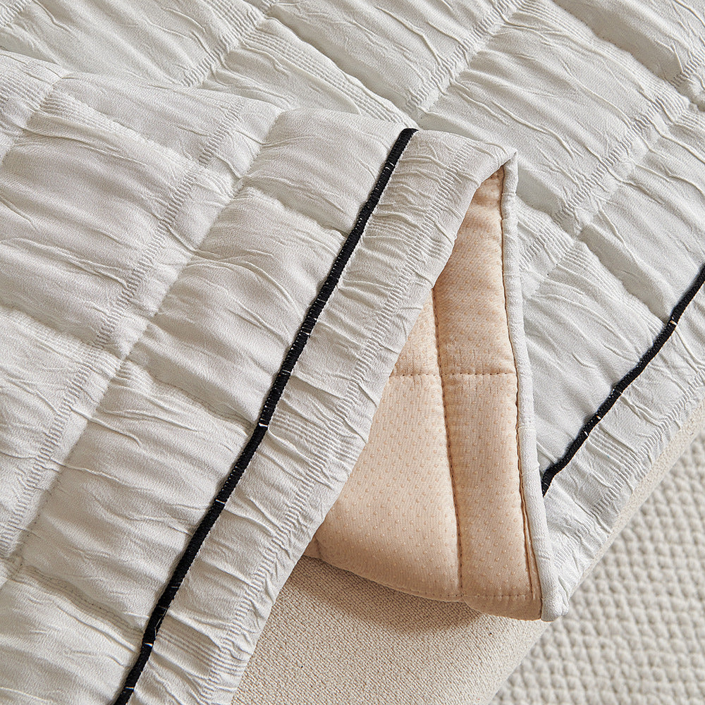Modern Crinkle Texture Non-Slip Sofa Mat Couch Cover