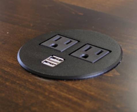 2 USB/ 2AC Power Outlet