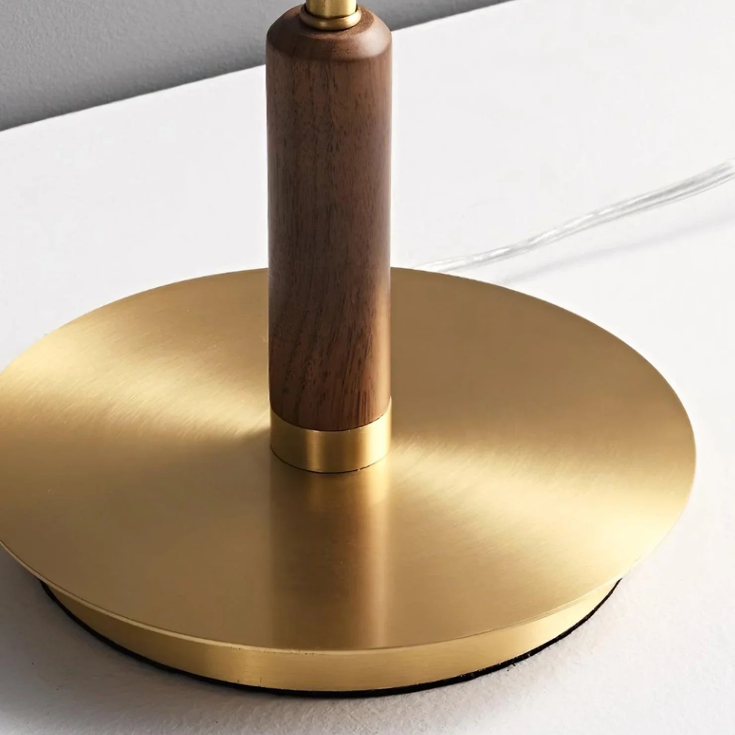 Clarté Nocturne Glass Table Lamp
