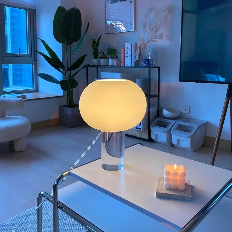 Oceane Glass Table Lamp