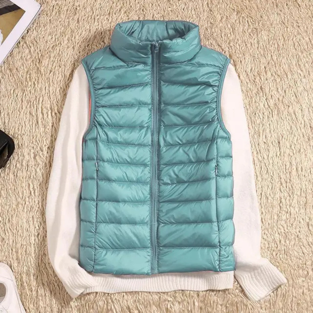 Scarlet | Women’s Lightweight Sleeveless Vest | Down