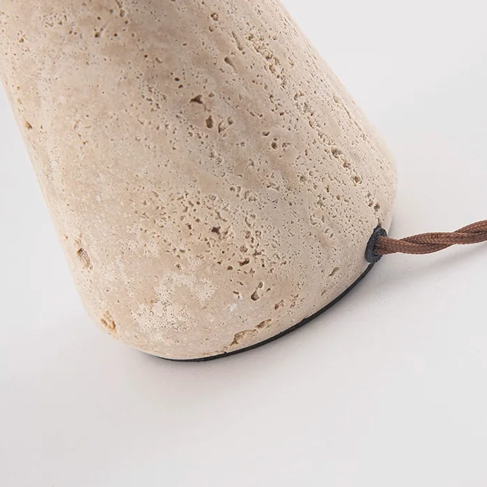 Alvaer Travertine Table Lamp