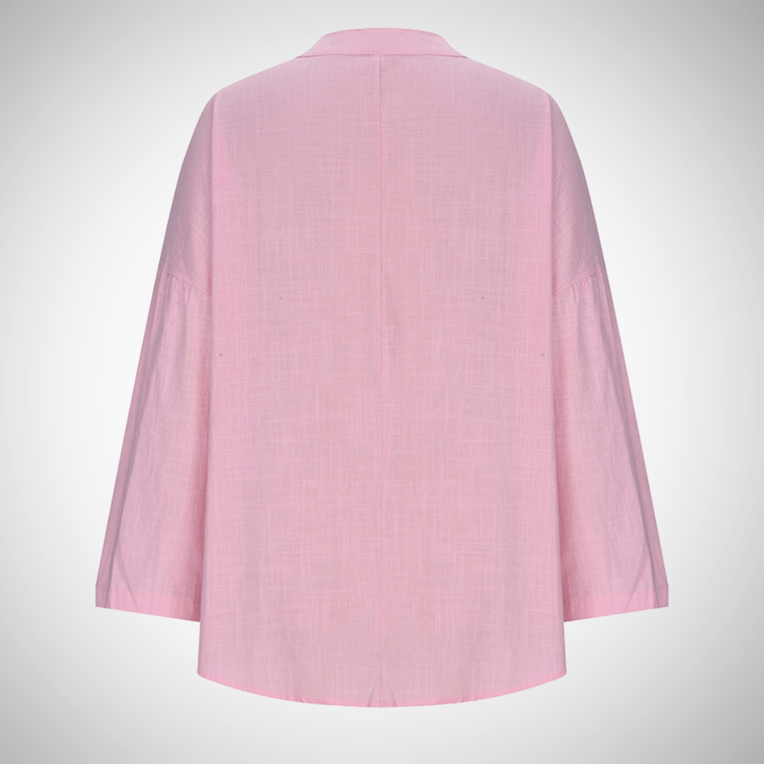 Daisy Loose Cotton Beach Shirt for Women