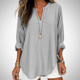 Daisy Loose Cotton Beach Shirt