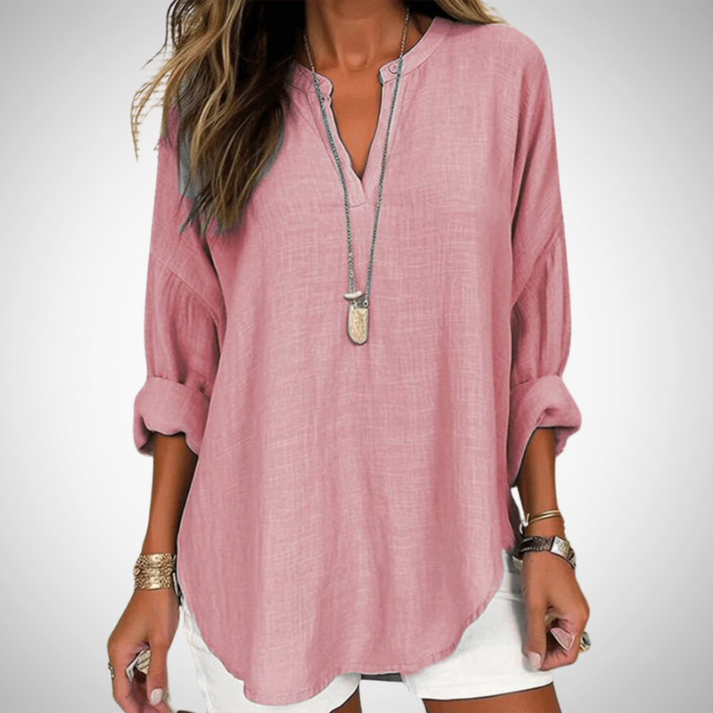 Daisy Loose Cotton Beach Shirt