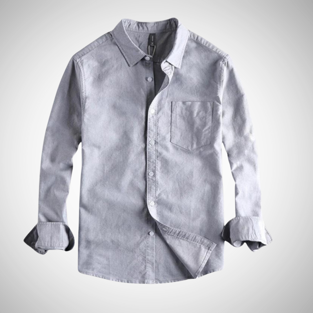 Santiago Cotton Twill Shirt for Men
