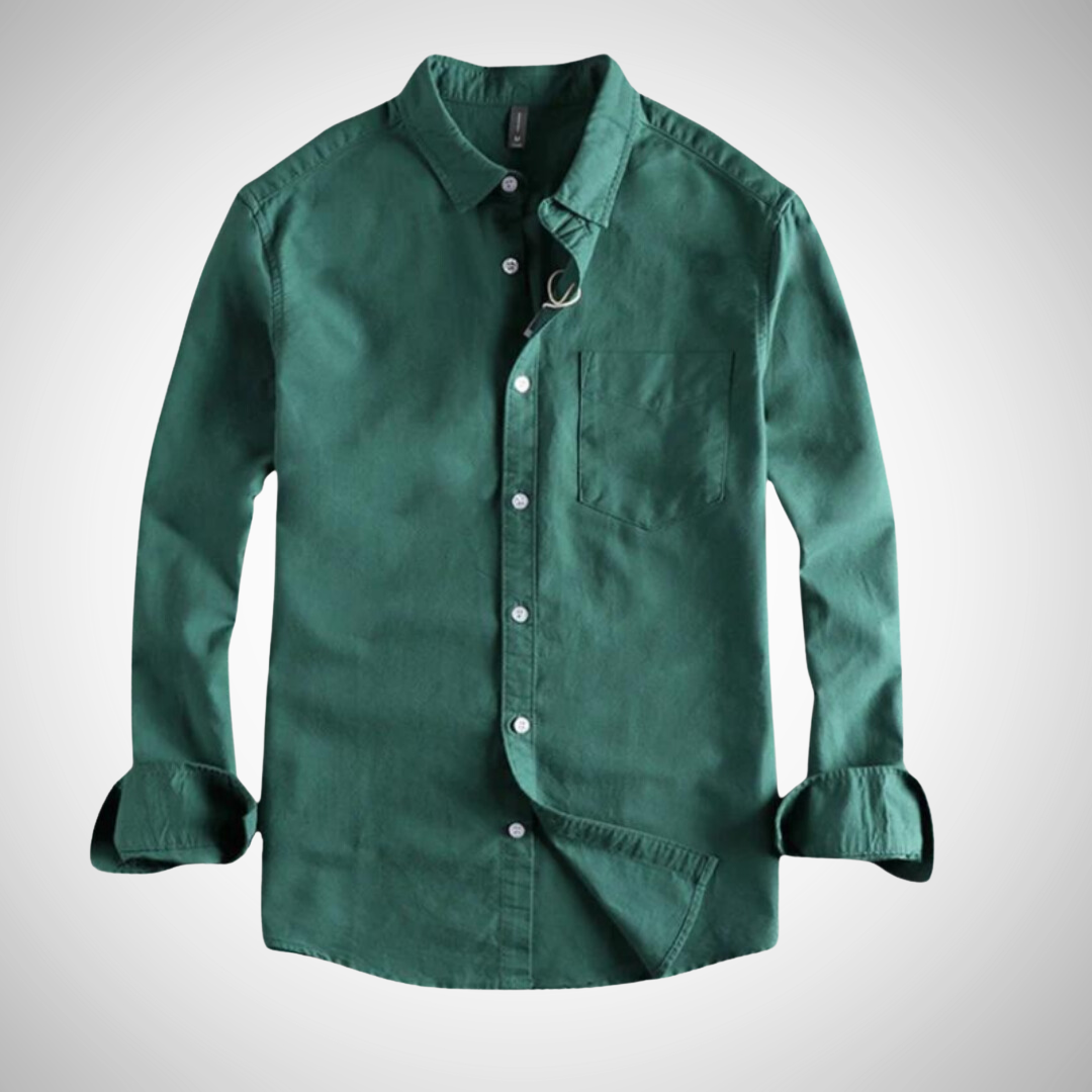 Santiago Cotton Twill Shirt for Men