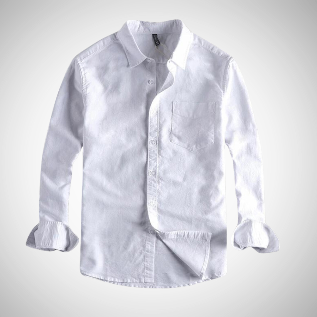 Santiago Cotton Twill Shirt for Men