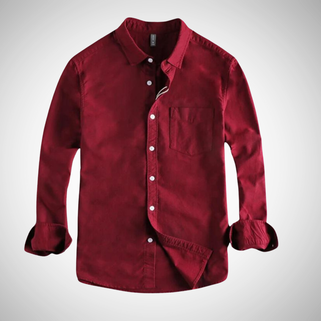 Santiago Cotton Twill Shirt for Men