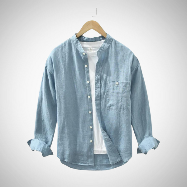 Gabriel Linen Button Shirt for Men