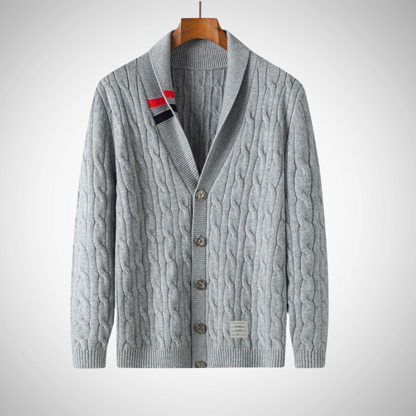 Derek Cable Knit Cardigan