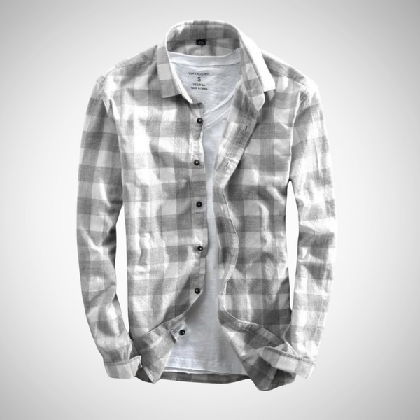 Abdiel Plaid Long Sleeve Shirt
