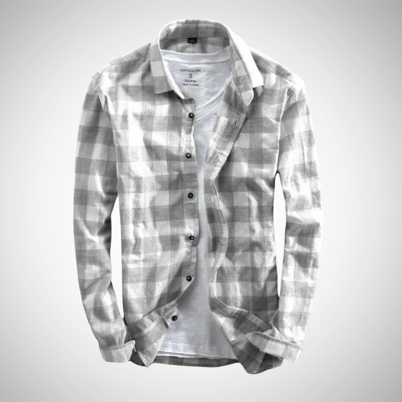 Abdiel Plaid Long Sleeve Shirt