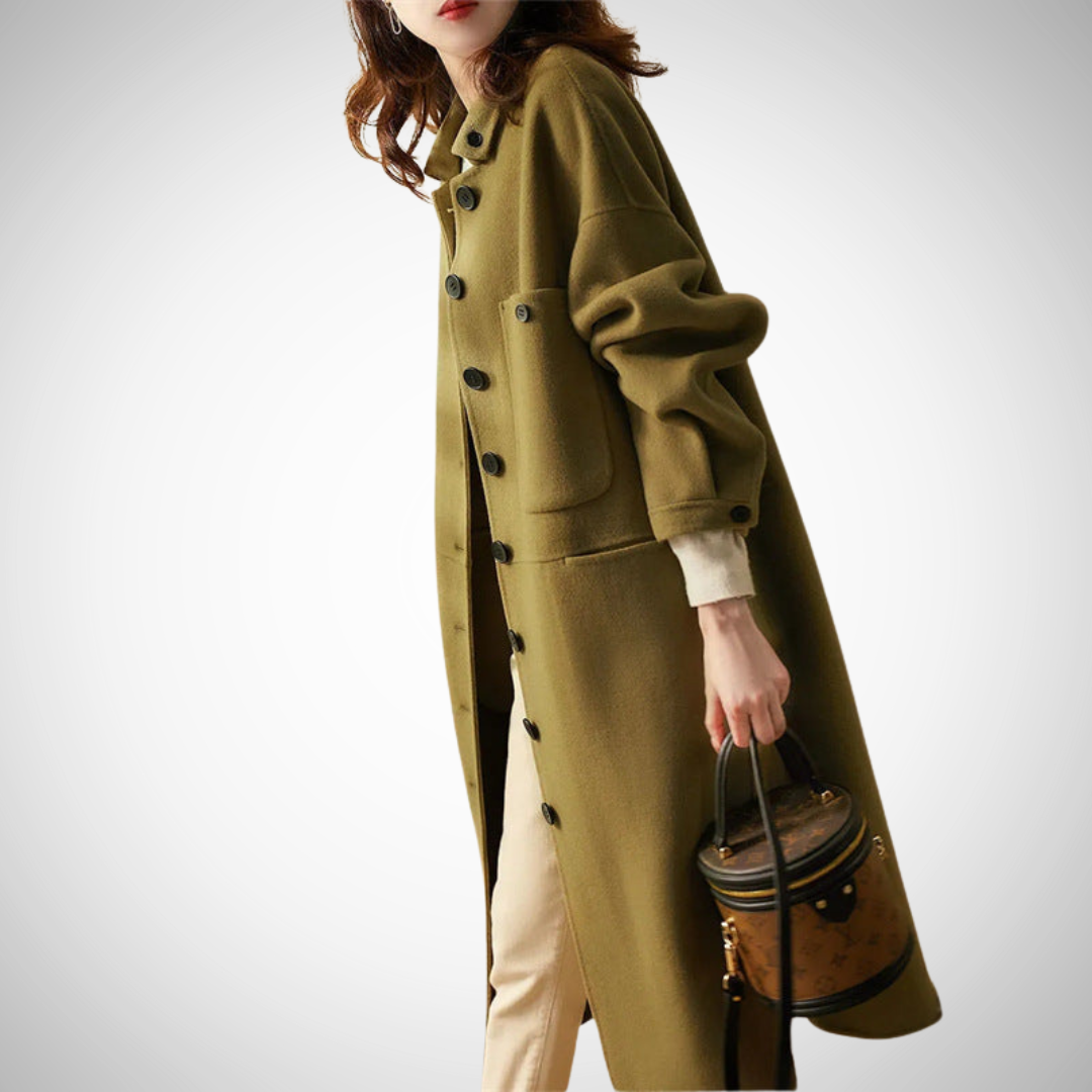 Trench-coat long Jahara pour femme