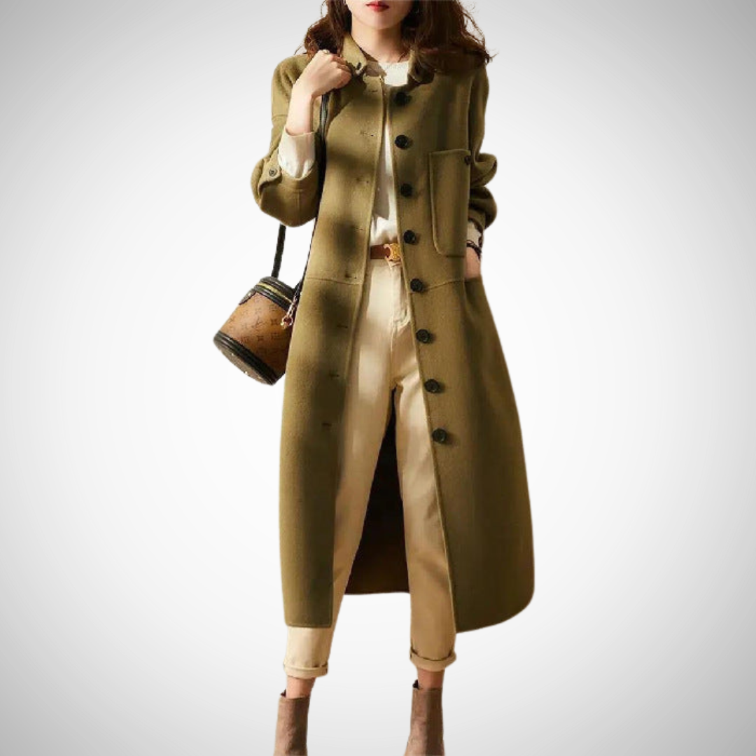 Trench-coat long Jahara pour femme