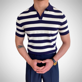 Alex Relaxed Polo Shirt - Men's Retro Cotton Casual Polo