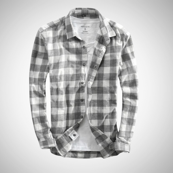 Abdiel Plaid Long Sleeve Shirt